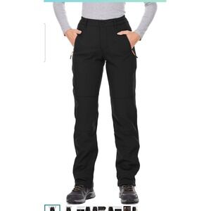 Jesse Kidden Fleece Lined Hiking Pants‎ Women's 3X Outdoors Black